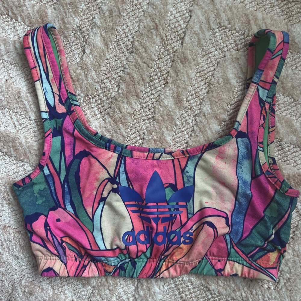 Adidas Farm Rio Multicolor Sports Bra